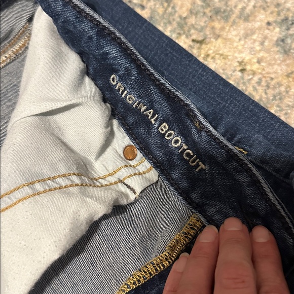 American Eagle Outfitters Dark Blue Jeans - Picture 4 of 5